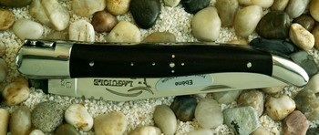  Knife with ebony handle